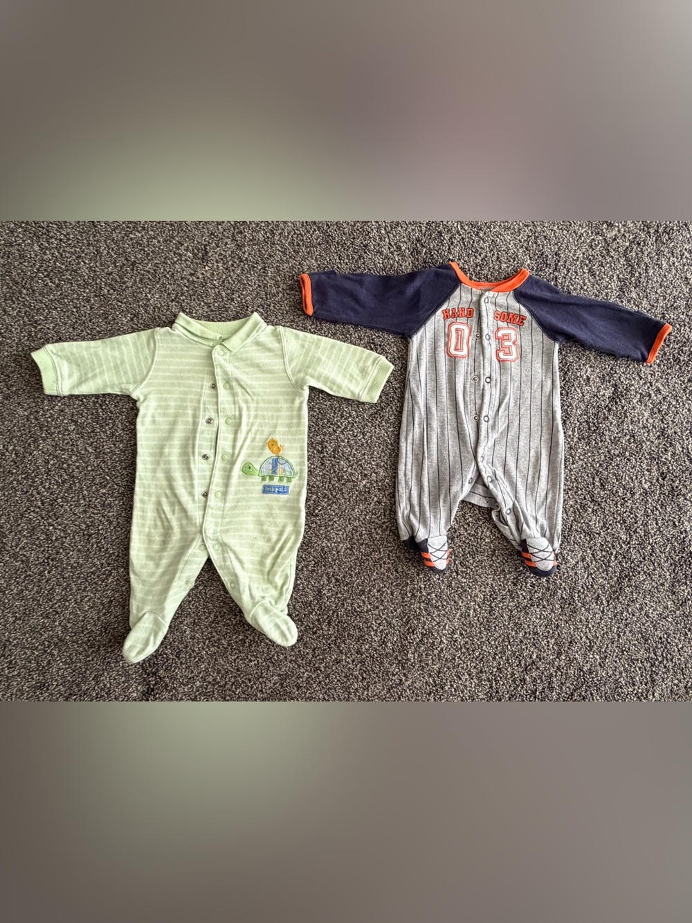 Newborn Boys Sleepers